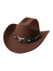 1 Mũ Cao Bồi Nữ Rộng Vành Có Dây Họa Tiết, Mũ Dệt Kim Du Lịch Mùa Hè Có Giá Treo Mũ Nhựa Và Cuộn Phim, Mũ Sườn Núi Thời Trang Cho Nữ - Nhiều màu - Xem 6