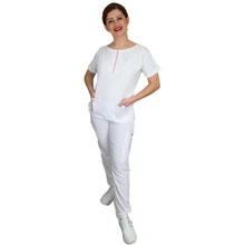 Scrub Sets - White - View 2