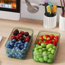 1PC Fruit Storage Containers,  Food Boxes, Suitable For The Kitchen, Refrigerator, Camping - Multicolor - View 6