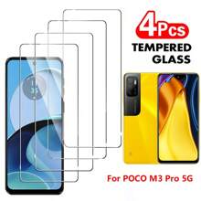 4Pcs 9H HD Transparent Tempered Glass Compatible With Xiaomi 13T 12T 11T Pro 11 Lite Compatible With Redmi Note 13 12 Pro 13C 9 9A A3 9C 9T 10 10C 11s 12s 10s 11A 9S 9 10 11 Pro Turbo 3 POCO X6 Neo C61 X3 M3 C65 C55 M4 F3 F4 GT F5 M5 M5S M6 X4 X5 Pro Screen Protector - Clear - View 52
