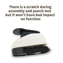 Set de 3 o 6 perforadoras, perforadora redonda, perforadora con forma de corazón para manualidades de papel, formas de perforadora de papel, perforadora de agujero grande, perforadora de agujero individual, set de perforado para manualidades, adecuado para manualidades DIY, scrapbooking (3/8 pulgadas, 5/8 pulgadas y 1 pulgada), de vuelta a la escuela, útiles escolares