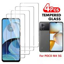 4Pcs 9H HD Transparent Tempered Glass Compatible With Xiaomi 13T 12T 11T Pro 11 Lite Compatible With Redmi Note 13 12 Pro 13C 9 9A A3 9C 9T 10 10C 11s 12s 10s 11A 9S 9 10 11 Pro Turbo 3 POCO X6 Neo C61 X3 M3 C65 C55 M4 F3 F4 GT F5 M5 M5S M6 X4 X5 Pro Screen Protector - Clear - View 64