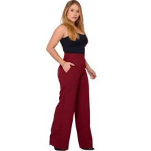 Scaraboto Women Denim Overalls & Jumpsuits - 紅木色 - 查看 7
