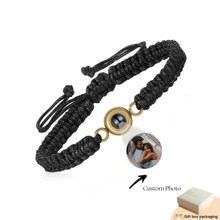 1pc Customized Photo Projection Bracelet, Wristband For Men Women, Couples, Family, Friends And Pets. Personalized Holidays, Mother's Day Gift, Father's Day Gift, Valentine's Day Gift And Birthday Gifts