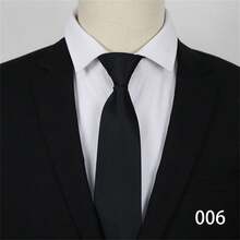 1 chiếc cà vạt công sở chính thức 8cm/3,15in có khóa kéo dành cho nam nữ chú rể cưới cà vạt sọc xanh rộng thùng thình Cà vạt chuyên nghiệp, quà tặng sinh nhật, quà tặng Ngày của Cha, nhiều kiểu dáng cho bạn lựa chọn - Nhiều màu - Xem 11