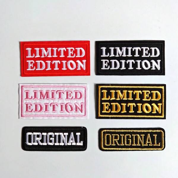 Adesivo de Pano Bordado de Letra, Adesivo de Tecido Alfabético de Alta Qualidade, Adesivo de Decoração de Roupa Feminina, Adesivo de Design de Roupa Criativa DIY