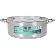 Quttin Cocotte En Acier Adaptée À L'induction 28Cm Nouvelle Collection César Répartition Uniforme De La Chaleur Et Revêtement Antiadhésif | Casserole au design ergonomique et pratique, compatible avec tous types de cuisines - Multicolore - Voir 6