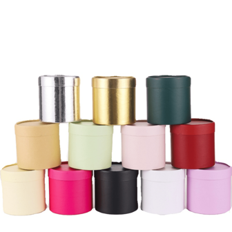 1pc Multi-Use Small Round Bucket Handheld Hug Bucket For Apples, Flowers, Gifts, Red/Green/Gold