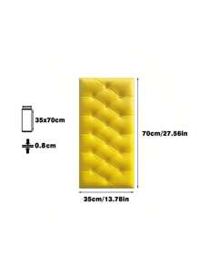 1/5/10pcs Anti-Collision Foam Wallpaper Self-Adhesive Soft Package 3D Wall Sticker Wall Edge Sticker Wall Thickening Pad For Headboard