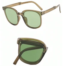 1pc Foldable Eyeglasses For Outdoor Outdoor Sports, Hiking, And Cycling - Green - View 8