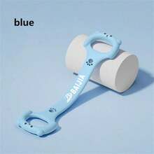 1入新款拉伸瑜伽輔助彈性帶瑜伽拉伸器，可開背美容肩部硅膠拉手，瑜伽普拉提家庭健身運動帶手柄的肩頸拉伸設備，適用於女性 - 彩色 - 查看 7