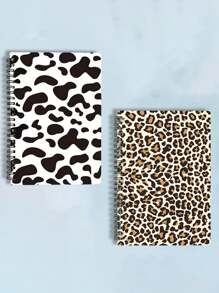 1 pieza Cuaderno de anillas con líneas, libreta de hojas sueltas en blanco simple para oficina y negocios, un bonito regalo para festivales y cumpleaños, útiles escolares, de vuelta a clases - Multicolor - Ver 8