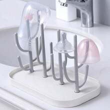 1pc Baby Bottle Drying Rack With Tray, High Capacity Bottle Dryer Holder For Baby Bottle Love Valentine - Bottle Tray - View 6