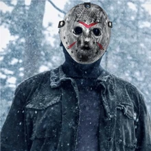 Máscara Jason Voorhees Plata Viernes 13 Disfraz 2 Unidadsdisfraz,Realista De Asesino Para Adultos Y Niños. - 2 mascarillas - Ver 4