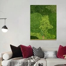 Rừng Xanh Khám Phá Rừng Xanh Poster Dán Tường Nghệ Thuật - Tranh In Hoạt Hình Màu Xanh Lá Cây Không Khung - Nghệ Thuật Tự Nhiên Hiện Đại Cho Phòng Khách Trang Trí Tường Văn Phòng Tại Nhà - Nhiều màu - Xem 3