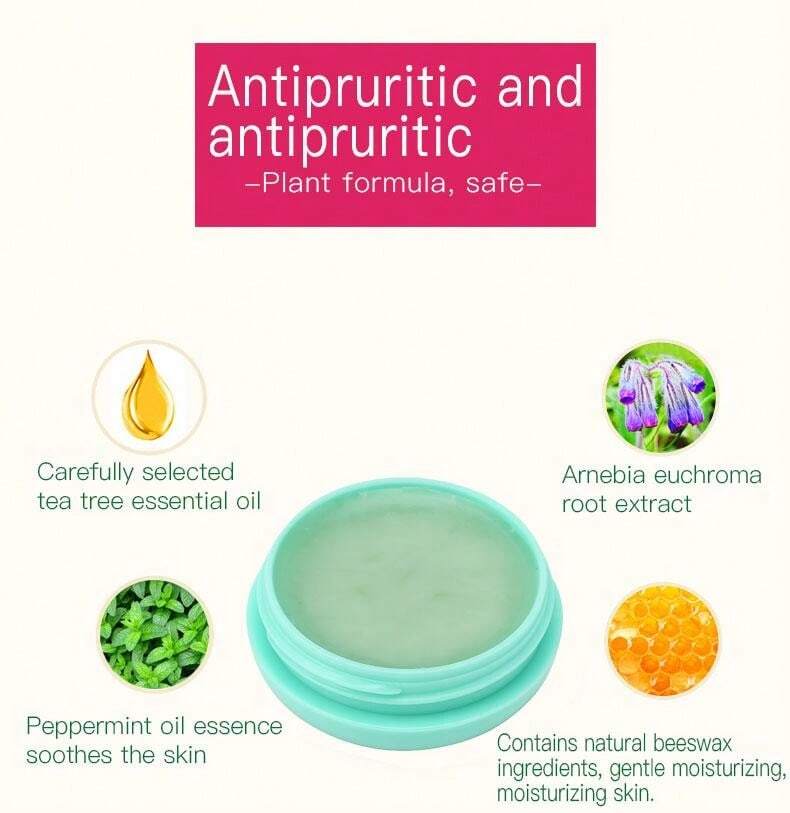 Infants Purple Grass Herbal Cream For Mosquito Bites & Itching Relief