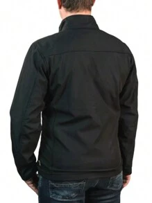 Chamarra de neopreno impermeble ma1045 - Negro - Ver 4