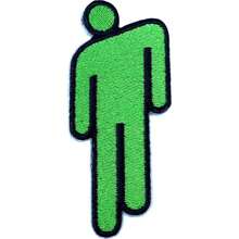 Billie Eilish Blohsh Iron On Patch (Green) - Army Green - View 1