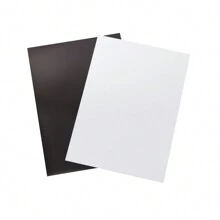 5 Sheets A4 Size Printable Magnetic Sheets Non Adhesive 16mil Thick Magnet Glossy Photo Paper For Inkjet Printers