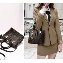 AMIARYA Bolso De Gran Capacidad Para Mujer Mochila Crossbody - Café integral - Ver 2