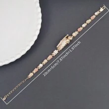 1 件 14k 镀金瓜达卢佩手链 女士 玛丽情人节礼物 妈妈礼物 情人节