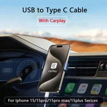 Cable de carga y datos USB Tipo C de 22.5W 3A de carga rápida compatible con iPhone 15, 15 Pro, 15 Pro Max, iPad, S24, S23, S21, accesorios para teléfonos, compatible con carga de automóviles, CarPlay, compatible con iPhone 16, 16 Pro Max, 15, 15 Plus, 15 Pro, 15 Pro Max, compatible con Xiaomi, compatible con OnePlus Tipo C