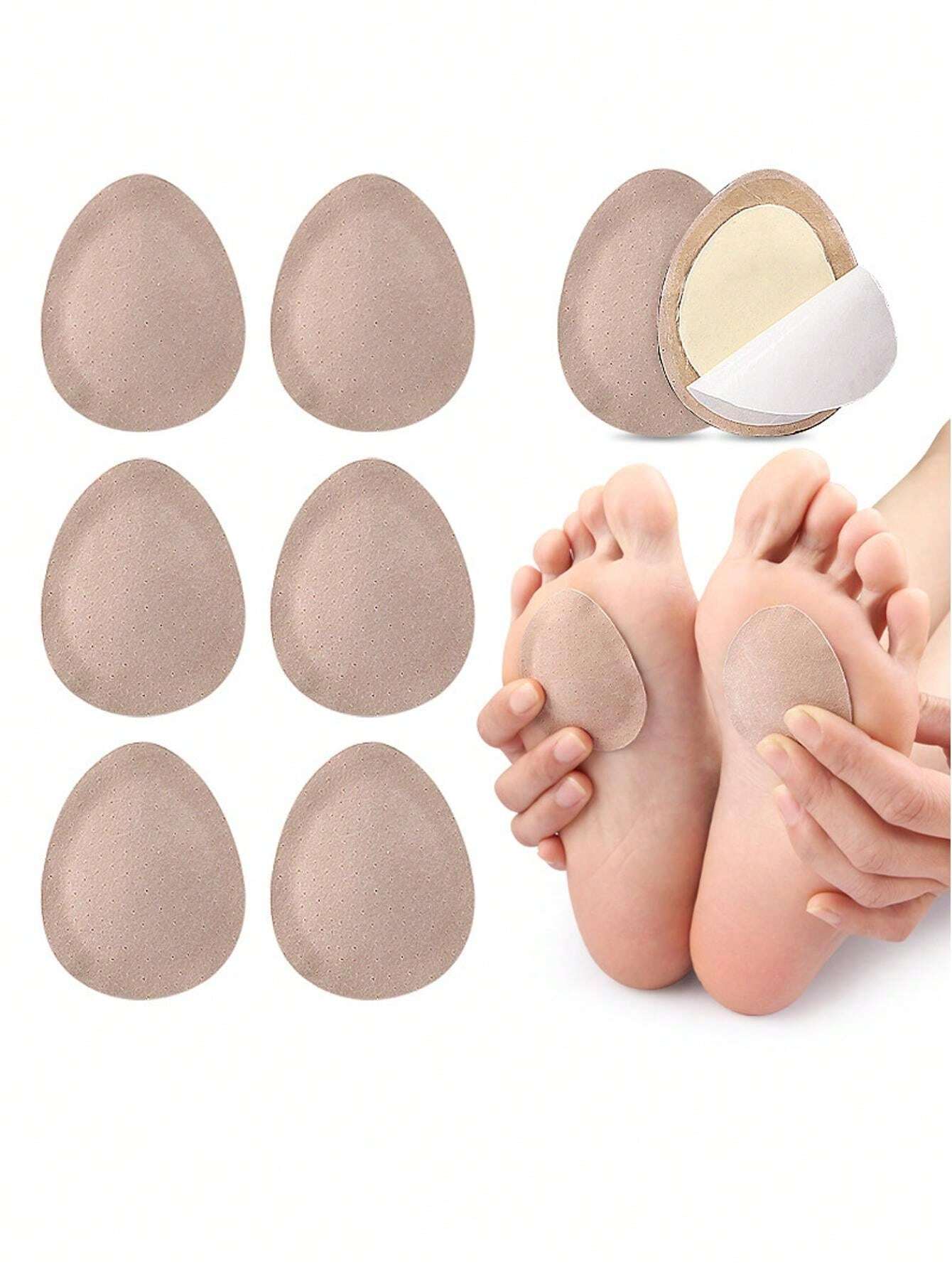 métatarsiens en cuir, autoadhésifs et antidérapants pour la