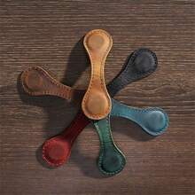 Kẹp giấy từ tính bằng da cổ điển dành cho sinh viên, Dấu trang trang trí hai mặt dành cho người lập kế hoạch - màu xanh lá - Xem 7