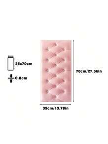 1/5/10pcs Anti-Collision Foam Wallpaper Self-Adhesive Soft Package 3D Wall Sticker Wall Edge Sticker Wall Thickening Pad For Headboard