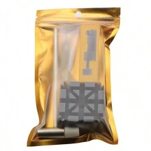 Bộ công cụ sửa chữa đồng hồ với bộ 10 chiếc - Dụng cụ tháo dây đeo, Bộ ngắt dây xích, Bộ điều chỉnh đồng hồ, Công cụ thanh lò xo để lắp ráp tháo dây đồng hồ - Bộ gỡ băng dính 10 trong 1 (model gỡ băng đỏ) - Xem 4