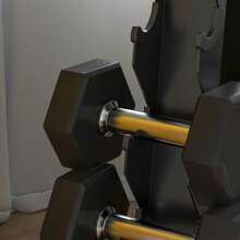 Strength Training Barbell Storage Rack - Siyah - Görünüm 5