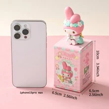 Miniso 系列秘密森林茶会盲盒卡通可爱手办摆件玩具礼物（随机发货，1个） - 粉色 - 查看 12