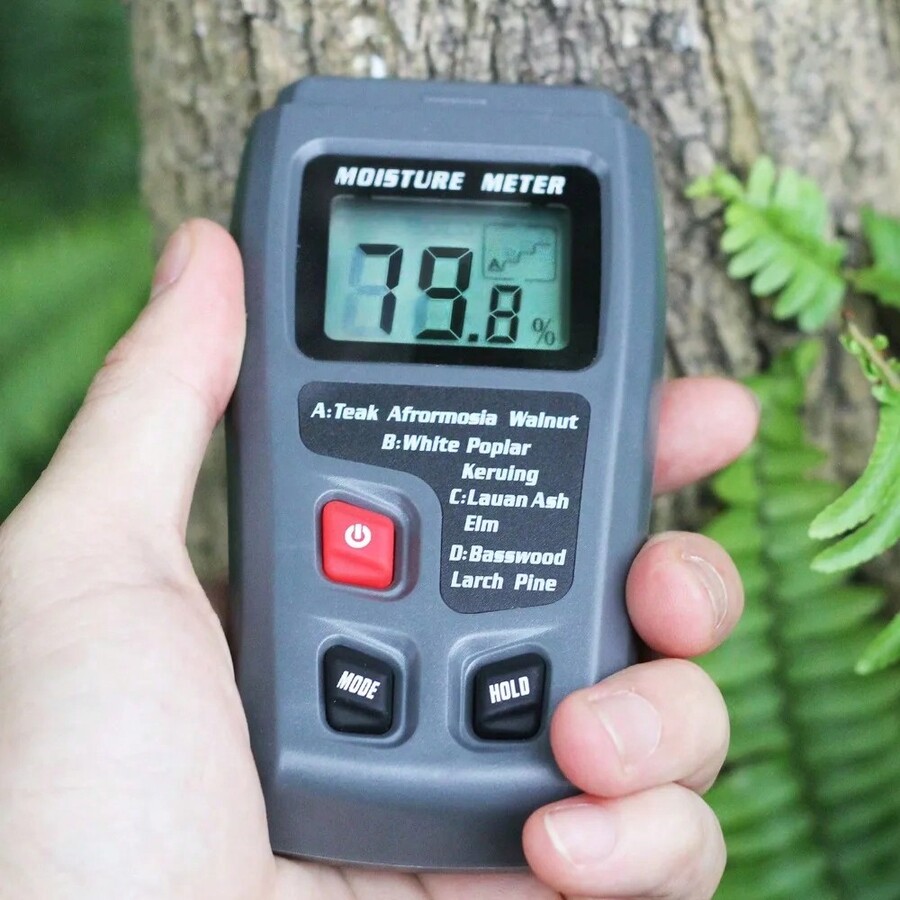 EMT01 Digital Wood Moisture Meter NEW Professional Timber Damp Tester