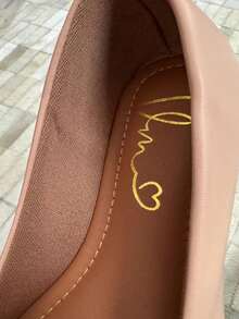 Women Flats - Màu hồng gỉ - Xem 4