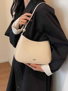 Women's Bag Summer New Shoulder Bag White Bag Fashionable Shell Bag