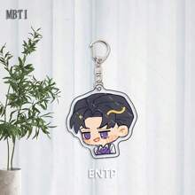 1pc Cute Personalized MBTI 16 Personalized Types Acrylic Keychain Pendant - Multicolor - View 6