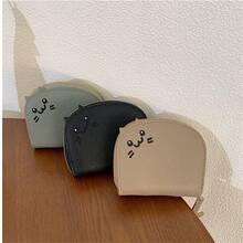 1Cute Mouse Women's Card Bag, Solid Color Small And Multi Card Position Cartoon Coin Purse - Multicolor - View 1