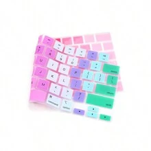 Bao da bàn phím phù hợp với máy tính bảng Air 2020 13 inch (Model: A2337 có chip Apple M1 và A2179, bố cục của Mỹ) Bao da phụ kiện bàn phím có Touch ID Rainbow - Bố cục ANSI (Phiên bản Hoa Kỳ) - Xem 4