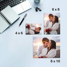 Customized Acrylic Photo Frame, Personalized Photo Printing With Stand, Customized Acrylic Collage Frame, Ideal Gift For Family And Friends, Waterproof, Beautifully Decorated, Fashionable And Colorful, Modern Customization, Personalized, Unique, Suitable For Anniversary, Mother's Day - Multicolor - View 4