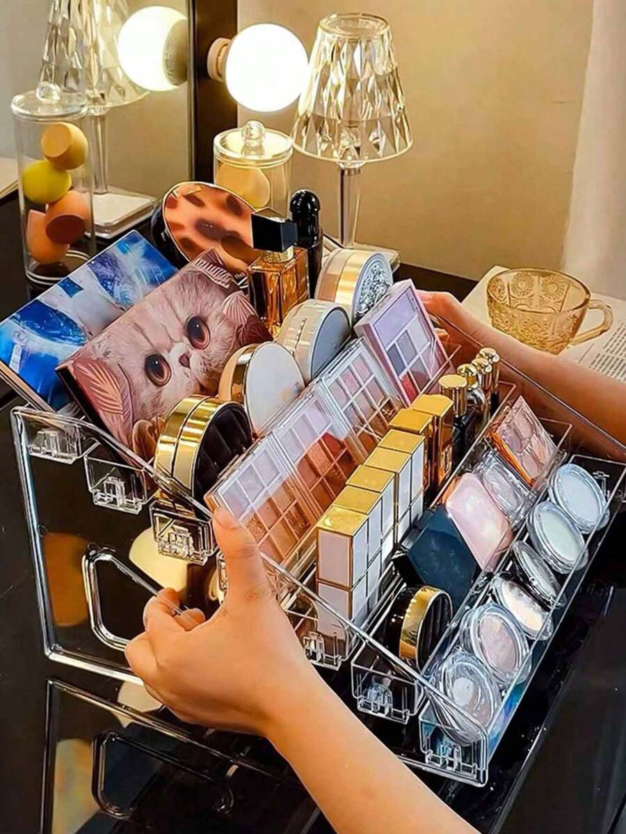 3/7 Tiers Makeup Organizer, Cosmetics Storage Rack, MultiLayer Stair
