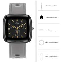 Jam Tangan Kuarsa Wanita Sederhana - Grey - View 5