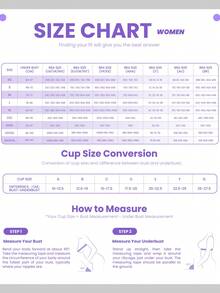 蕾丝性感蝴蝶结金属首饰女士文胸钢圈聚拢女士内衣 - 黑色 - 查看 6