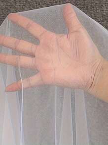 1pc White Semi-Transparent Gauze Cloth, Wedding Background Decoration, Wedding Arch Decorative Curtain, Wedding Arch Window Curtain Decoration, Clear Wedding Background, Ceiling Hanging Decoration, Ideal For Baby Shower, Boy Or Girl Birthday Party, Wedding, Home Decor, Perfect For Ceremony And Reception Ceiling Decoration