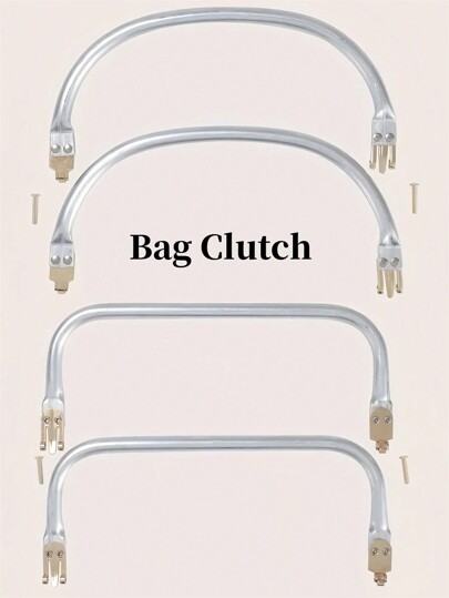 CALINNL Bag Clutch Accessory, Foldable Frame, DIY Replacement, Reusable Bag Accessory, Hand Clutch School Supplies Teacher Gifts Back To School Teacher Accessories