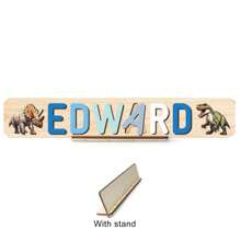 Puzzle avec nom personnalisé, jouet de puzzle en bois personnalisé, puzzle avec nom personnalisé, jouet de puzzle alphabet 3D, cadeaux de Noël de Pâques, cadeaux de premier anniversaire, cadeaux personnalisés, cadeau d'anniversaire, puzzle en bois, jouet de puzzle en bois personnalisé, cadeau d'anniversaire, blocs de construction pièce de coffret cadeau Décoration