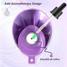Nano Ionic Facial Steamer, Professional Facial Steamer For Deep Cleaning - Kingsteam Portable Facial Vaporizador, For Home Facial Sauna Spa (Purple) - Màu tím - Xem 4