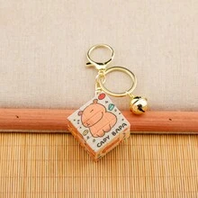 Cute Bear Magic Cube Creative Backpack Accessory Wholesale Pendant Gift Ornament Keychain PVC Key Holder - Multicolor - View 3