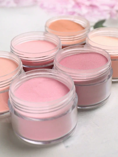 10g/Piece Acrylic Powder And Acrylic Nail Extension Carving Dip Nail Decoration DIY Nail Art Tool Acrylic Press On Nails