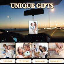 Custom Scented Photo Air Freshener For Car With Multiple Fragrances - Unique Decor Gift - Multicolor - View 3