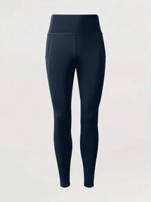 YINGHU Women's Quick-Dry High-Waist Yoga Pants With Pocket, Butt-Lifting And Breathable, Tight-Fitting, Tummy Control, Running/Fitness Pants